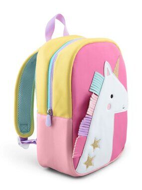Mud Pie Girl's Multi Color Neoprene Unicorn School Backpack NEW